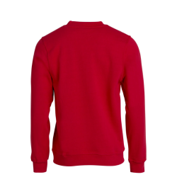 Sweat adulte rouge Clique Basic