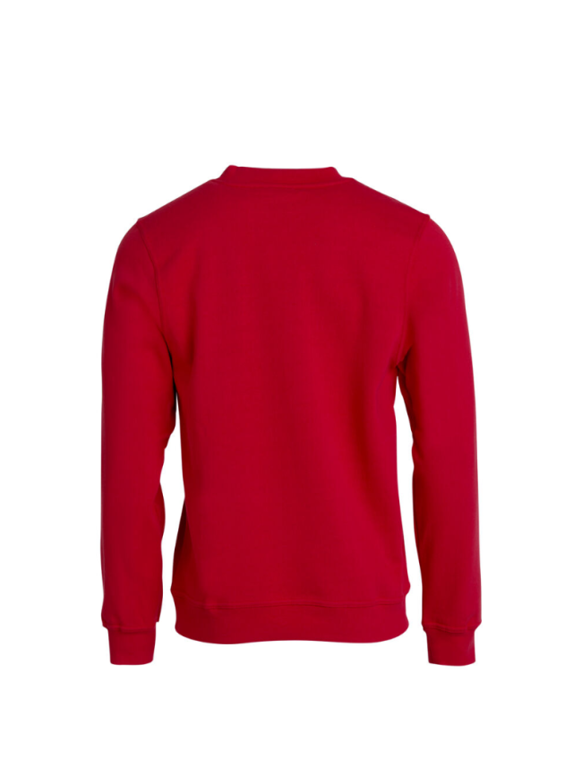 Sweat adulte rouge Clique Basic