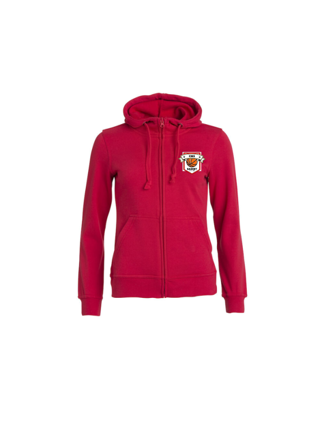 Veste femme rouge Clique Basic