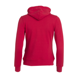 Veste femme rouge Clique Basic pas cher