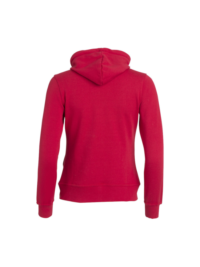 Veste femme rouge Clique Basic pas cher