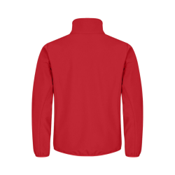 Softshell rouge homme Clique Classic pas cher