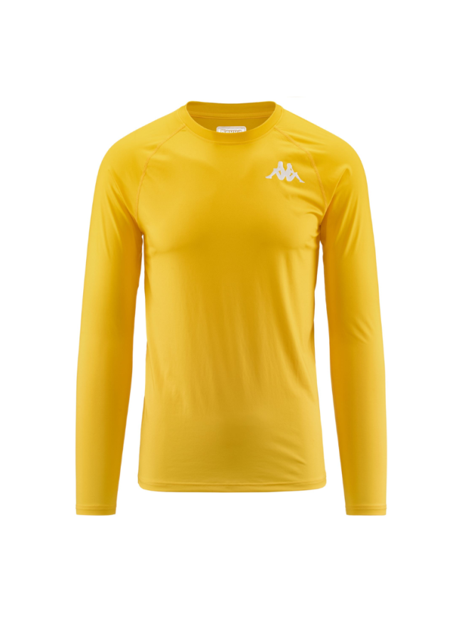 Sous-maillot adulte jaune Kappa Vurbat