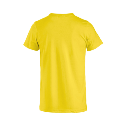 T-shirt supporter adulte jaune Clique Basic