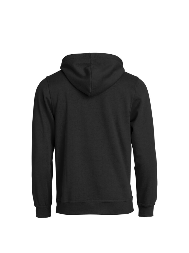 Sweat adulte noir Clique Basic pas cher