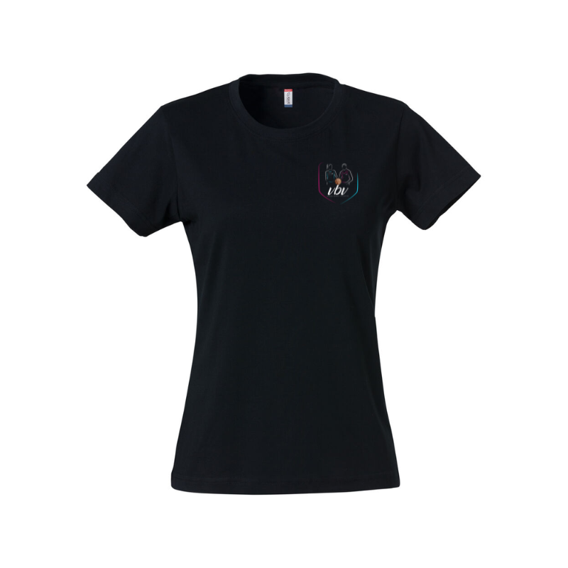 T-Shirt femme noir Clique Basic