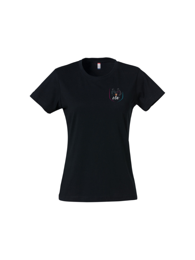 T-Shirt femme noir Clique Basic