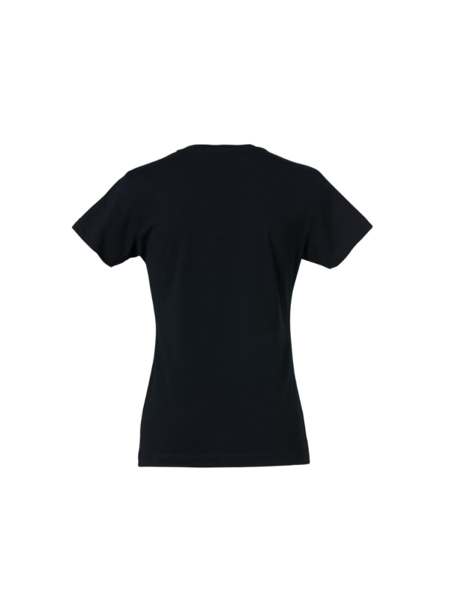 T-Shirt femme noir Clique Basic pas cher