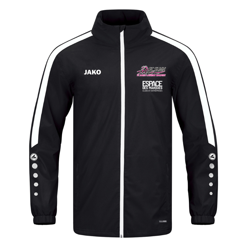 Veste de pluie adulte noir Jako Power