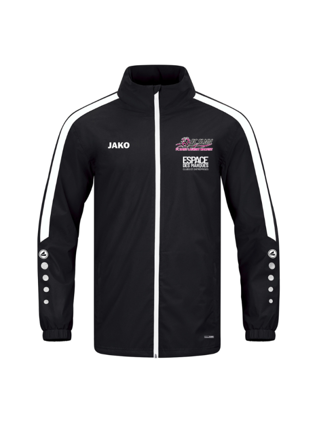 Veste de pluie adulte noir Jako Power