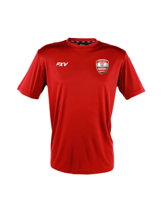 T-Shirt adulte rouge Force XV Mêlée