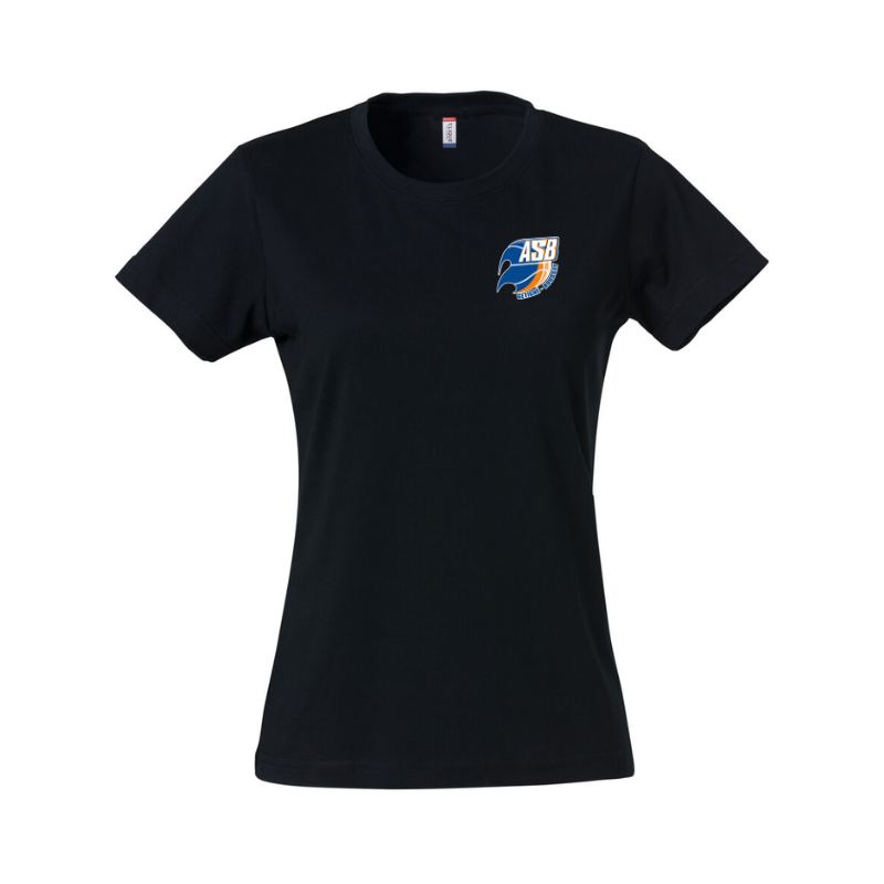 T-Shirt femme noir Clique Basic