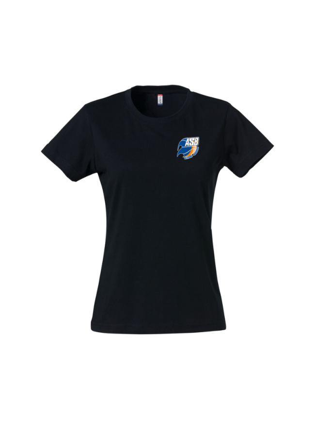 T-Shirt femme noir Clique Basic