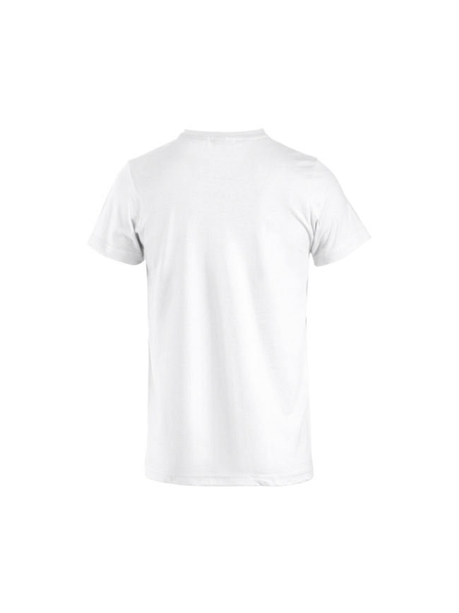 T-Shirt homme blanc Clique Basic