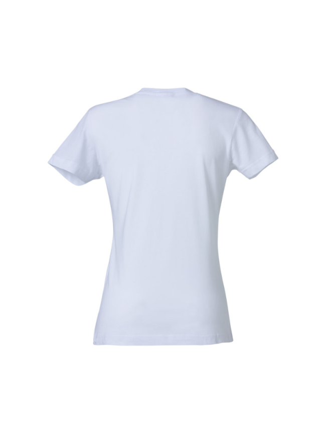 T-Shirt femme blanc Clique Basic-T