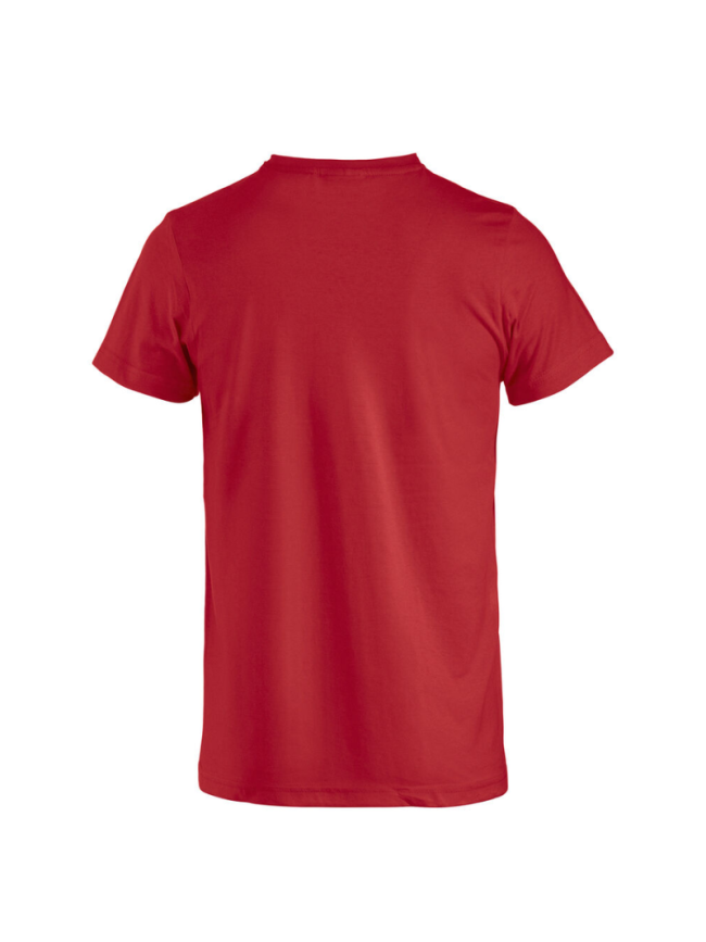 T-Shirt adulte rouge Clique Basic