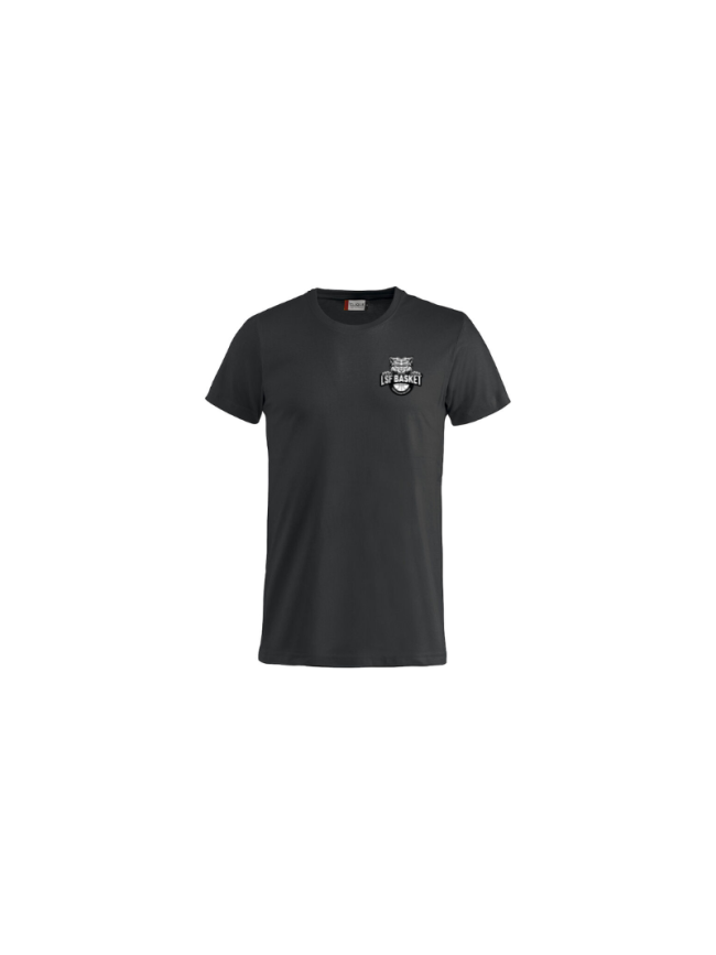 T-Shirt enfant noir Clique Basic