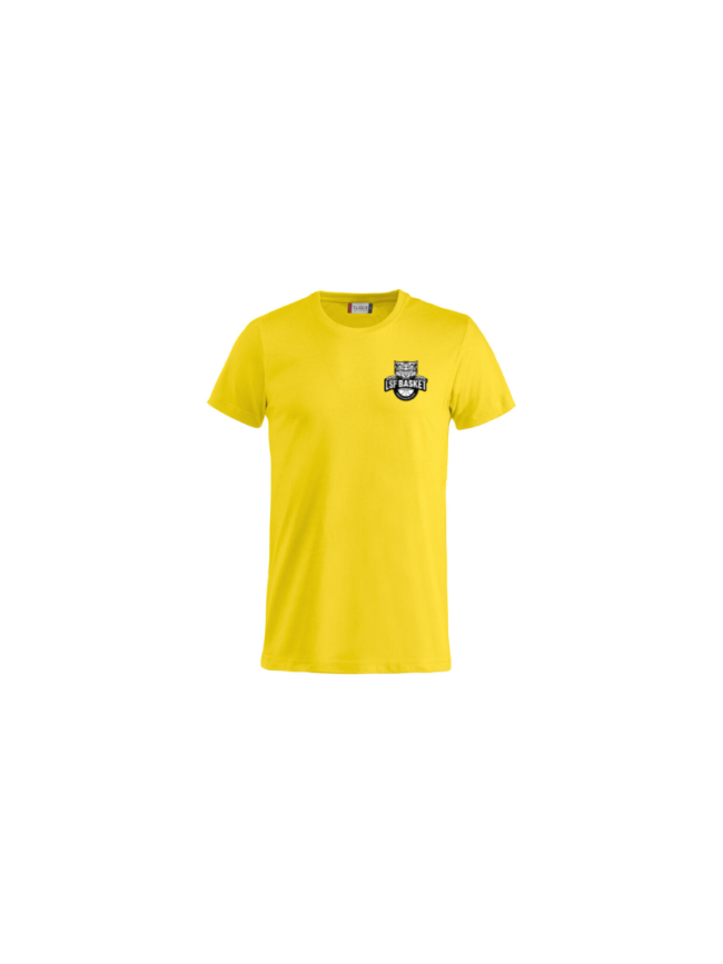 T-shirt enfant jaune Clique Basic