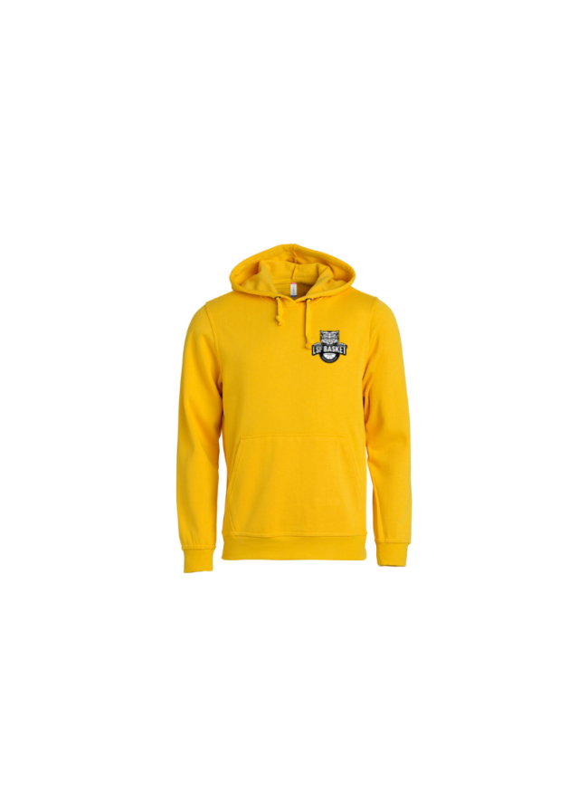 Sweat adulte jaune Clique Basic