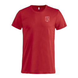 T-Shirt adulte rouge Clique Basic