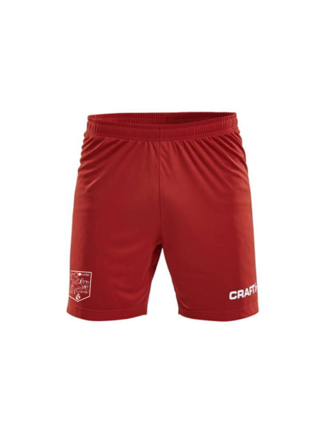 short homme rouge Craft Squad