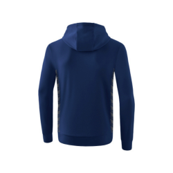 Sweat capuche adulte marine Erima Team