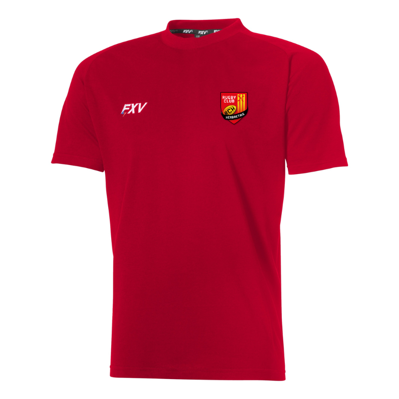 T-Shirt adulte rouge FXV Force