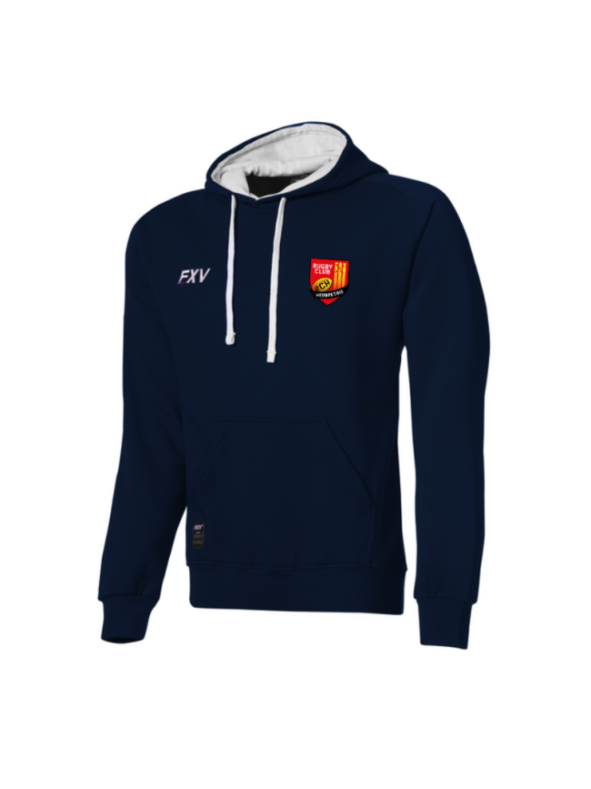 Sweat capuche adulte marine Force XV Force