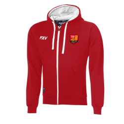 Gilet capuche adulte rouge FXV Force