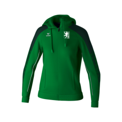 Veste capuche femme vert Erima Evo Star