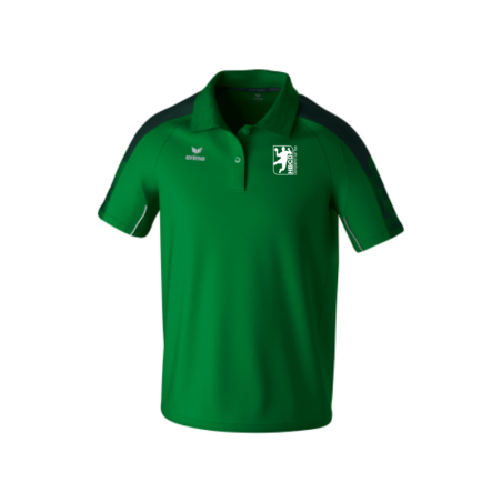 Polo homme vert Erima Evo Star