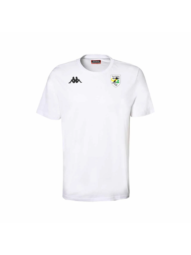 T-shirt blanc adulte Kappa Brizzo