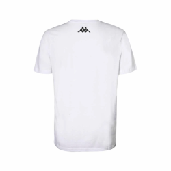 T-shirt blanc adulte Kappa Brizzo