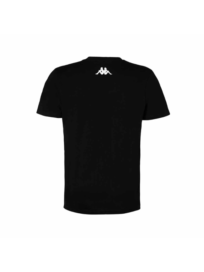 T-shirt adulte noir Kappa Brizzo