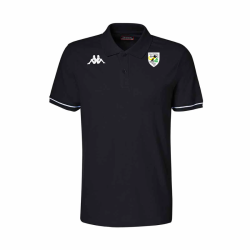 Polo enfant noir Kappa Barli