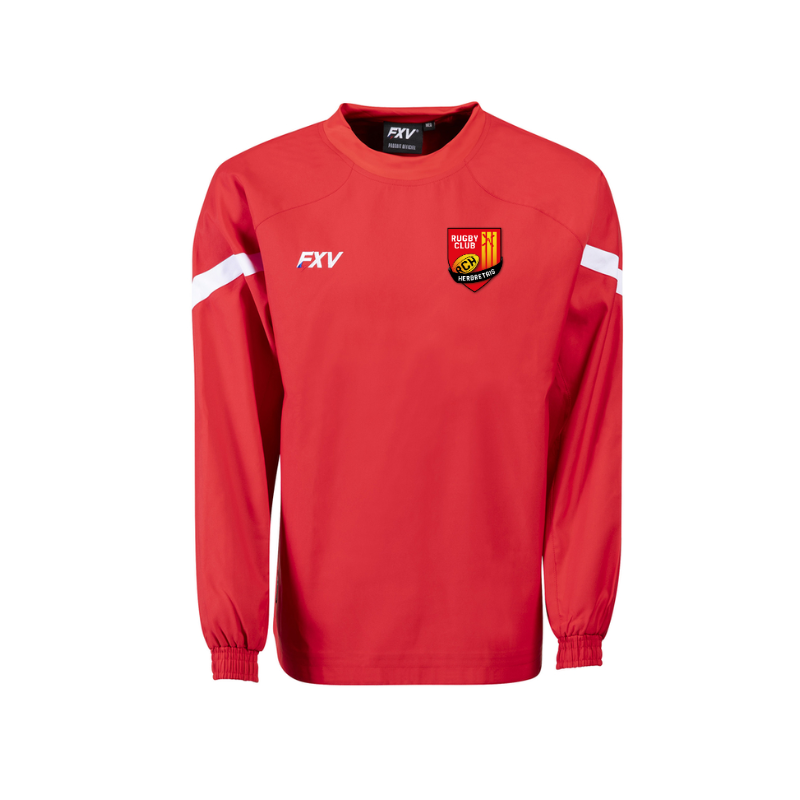 Sweat training enfant rouge FXV Victoire