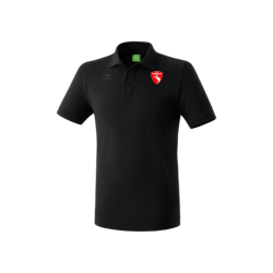 Polo adulte noir Erima Teamsport