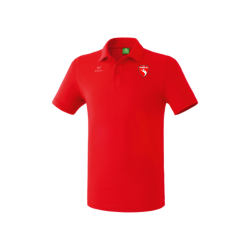 Polo adulte rouge Erima Teamsport