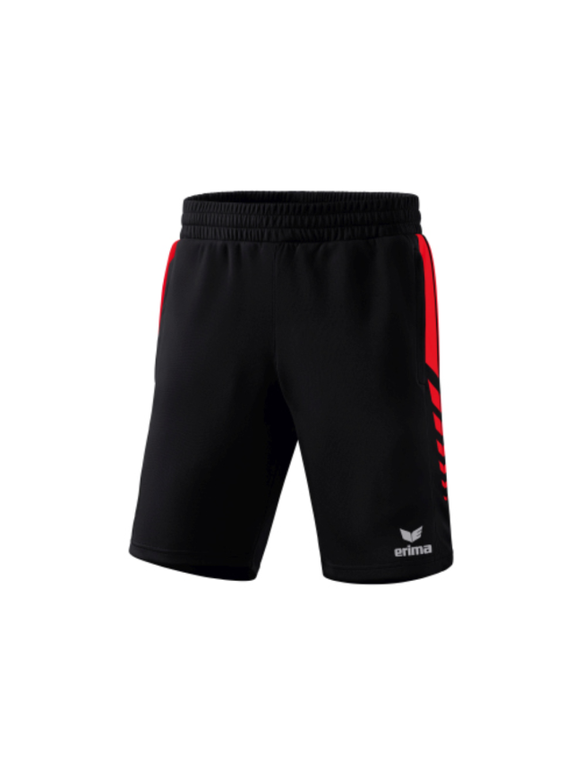 Short enfant noir/rouge Erima Six Wings