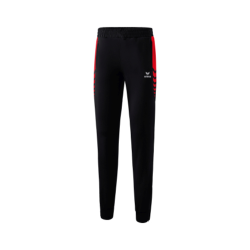 Pantalon femme noir/rouge Erima Six Wings