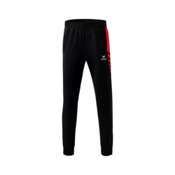 Pantalon adulte noir/rouge Erima Six Wings