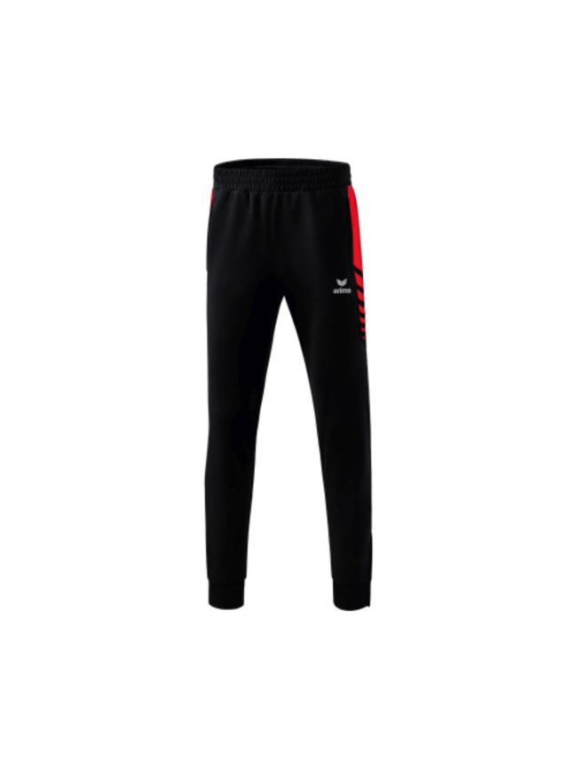 Pantalon adulte noir/rouge Erima Six Wings