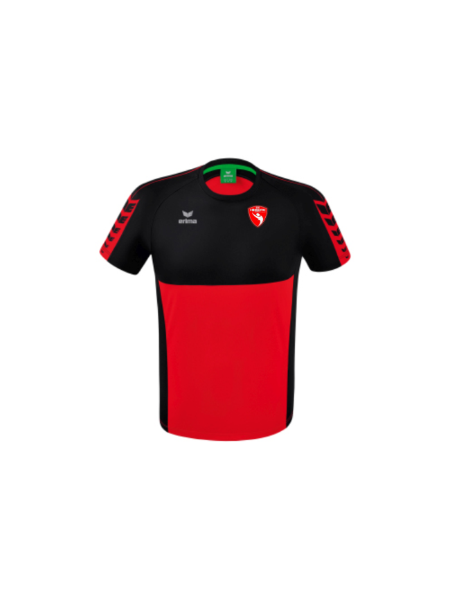 Maillot enfant rouge/noir Erima Six Wings