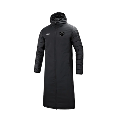 Parka longue adulte noir Jako Team