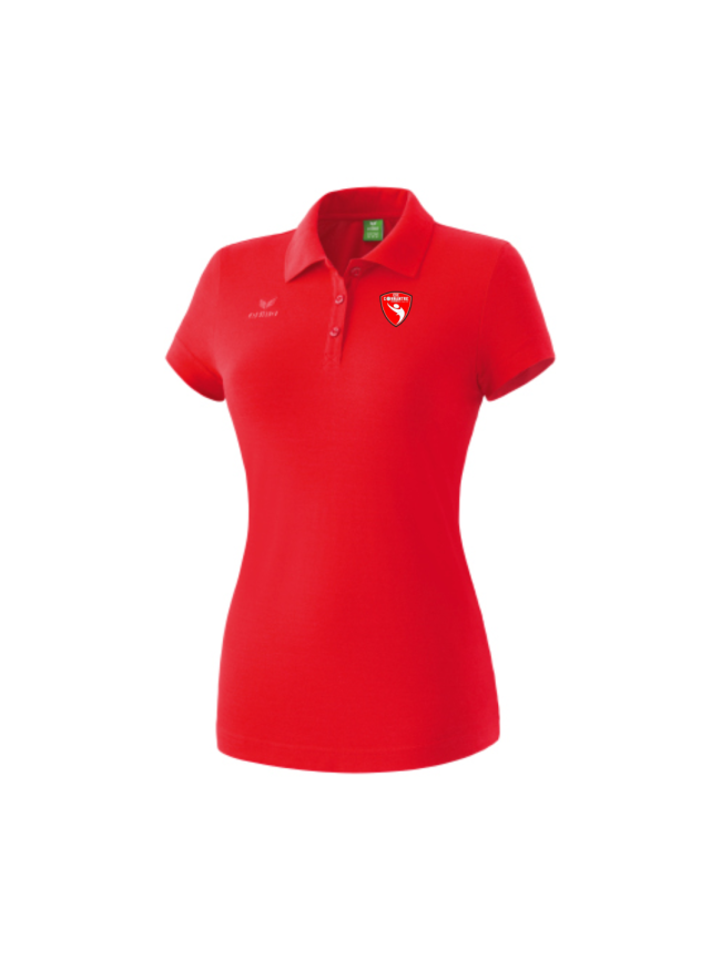 Polo femme rouge Erima Teamsport