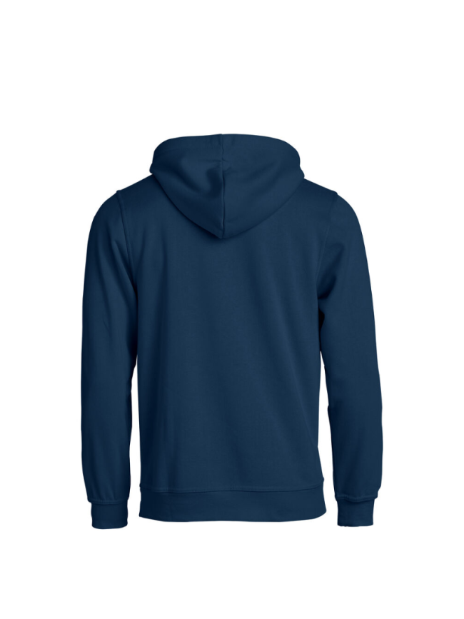 Sweat capuche adulte marine Clique Basic