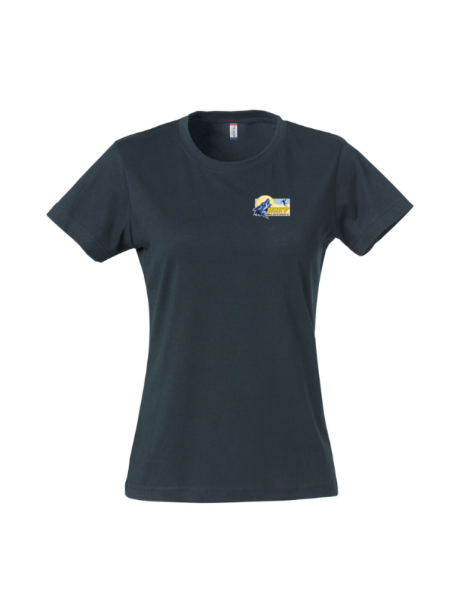 T-Shirt femme marine Clique Basic Active-T