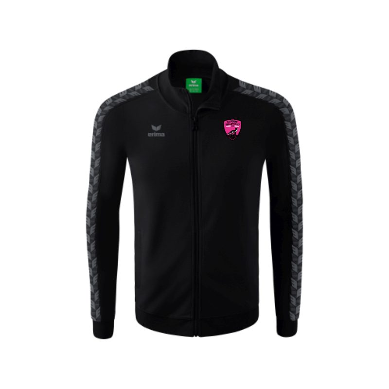 Veste adulte noir Erima Essential Team