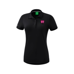 Polo femme noir Erima Fonctionnel