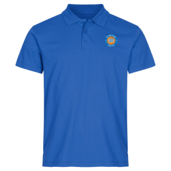 Polo enfant bleu Clique Basic